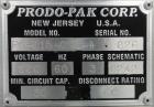 Used Prodo-Pak Model PV-215-CSW-4 Vertical Form Fill and Seal Machine