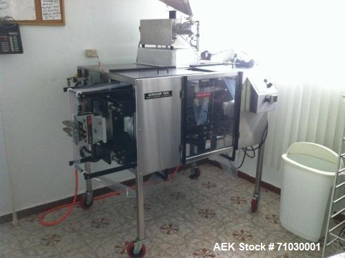 Used GoPacker 1000 The GP1000 Vertical Form Fill and Seal Pouch Machine