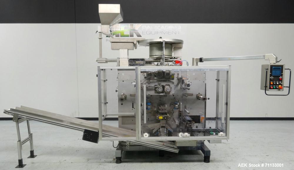 Used Siebler Model HM1/290 Vertical Strip Packaging Machine