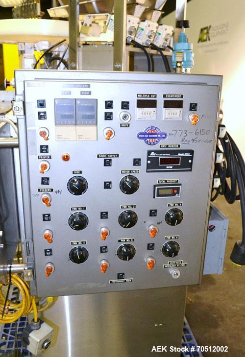 Used Wrap Ade Model TT4 Vertical Strip Packaging Machine