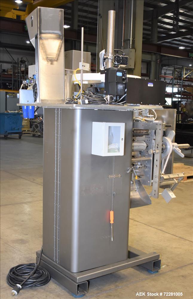 Used Wrapade Model UPH 4 Vertical Strip/Pouch Machine for Vitamins/Candy