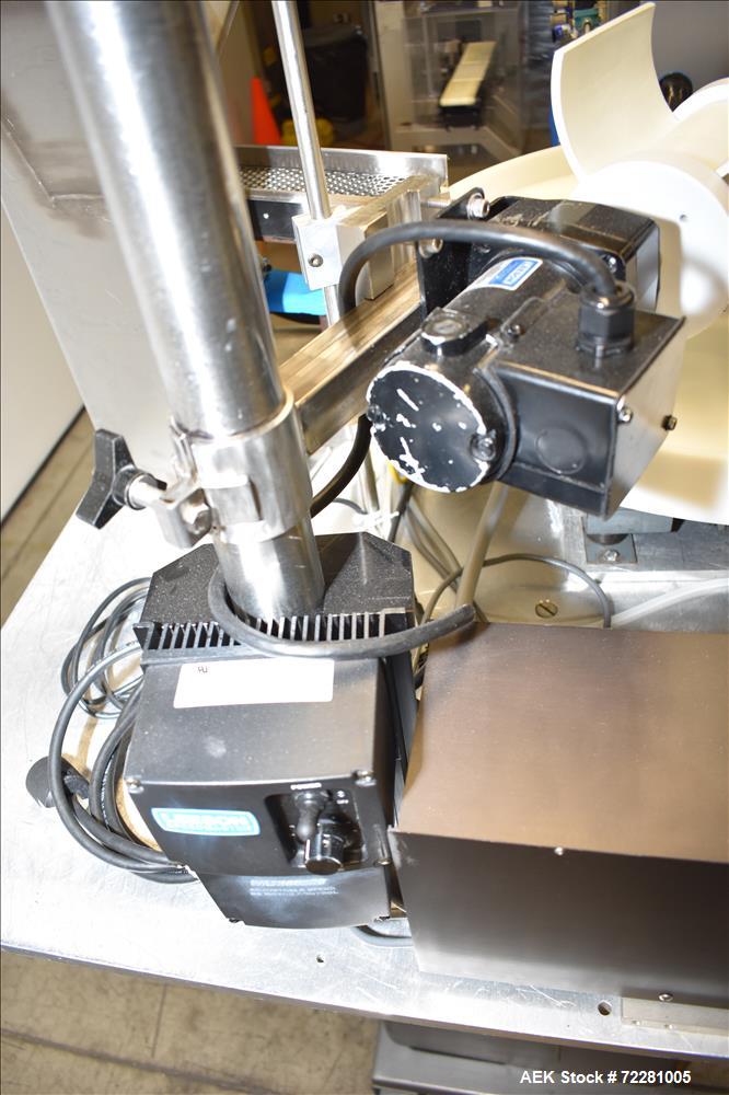 Used Wrapade Model UPH 4 Vertical Strip/Pouch Machine for Vitamins/Candy