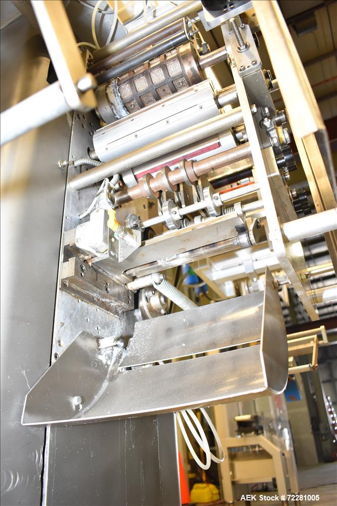 Used Wrapade Model UPH 4 Vertical Strip/Pouch Machine for Vitamins/Candy