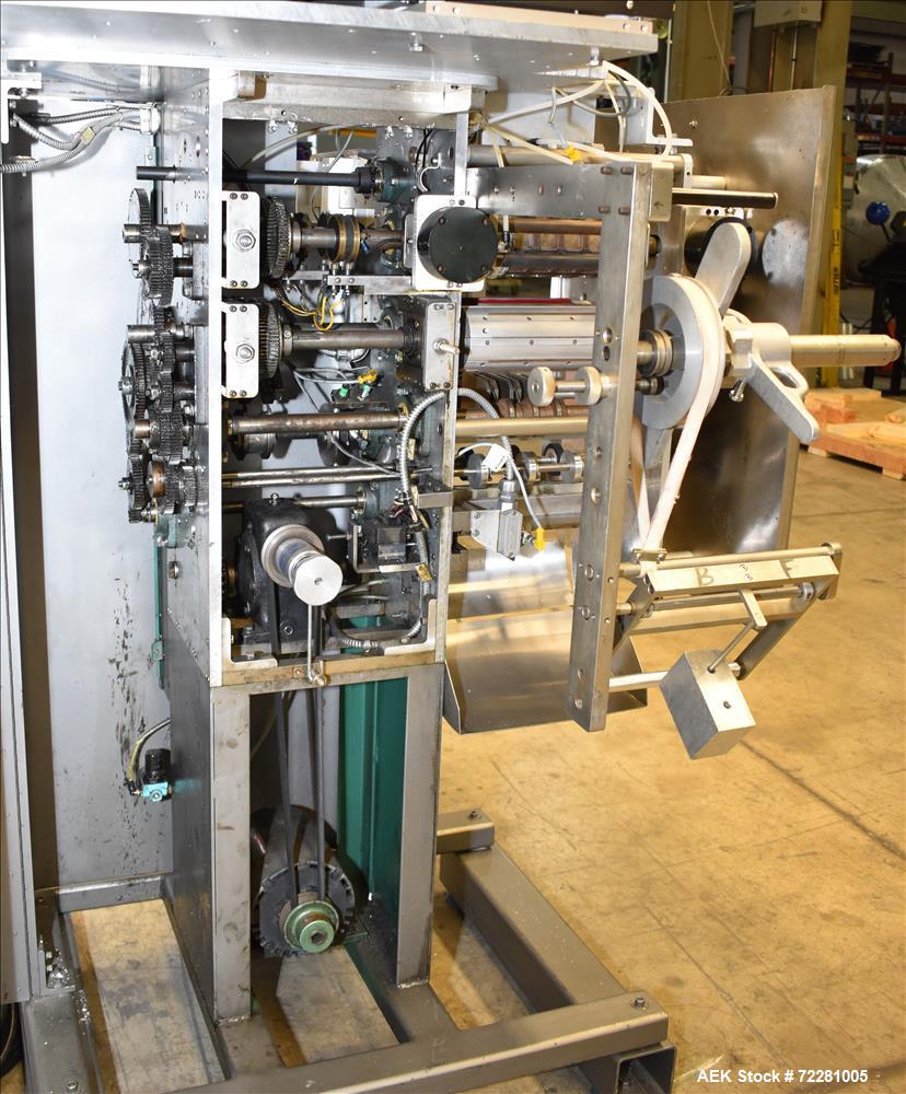 Used Wrapade Model UPH 4 Vertical Strip/Pouch Machine for Vitamins/Candy