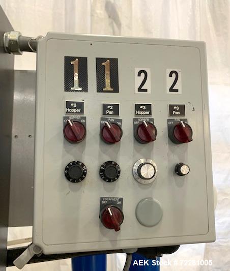 Used Wrapade Model UPH 4 Vertical Strip/Pouch Machine for Vitamins/Candy