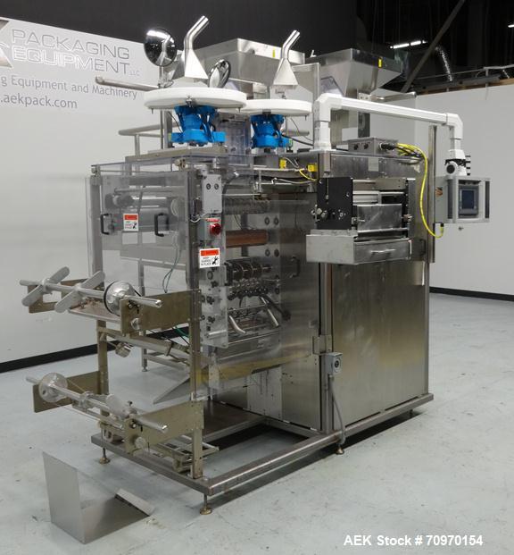 Used Wrap Ade Model V-612 Vertical Strip Packager