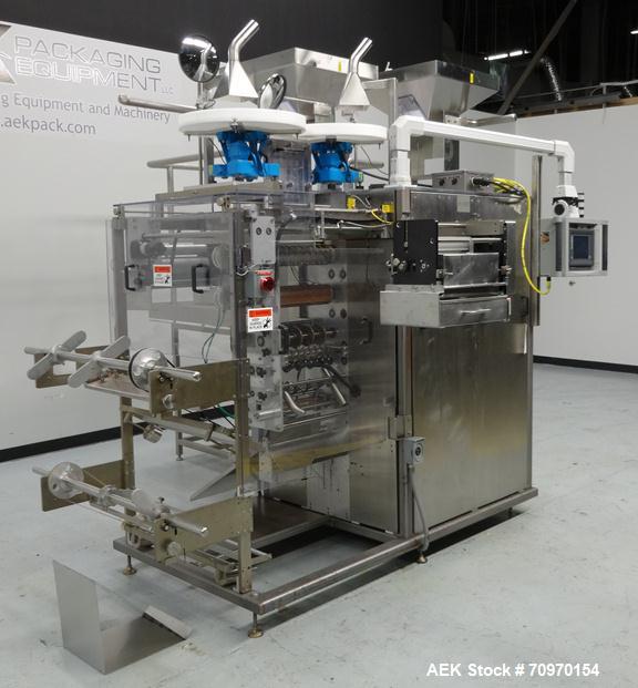 Used- Wrap Ade Model V-612 Vertical Strip Packager