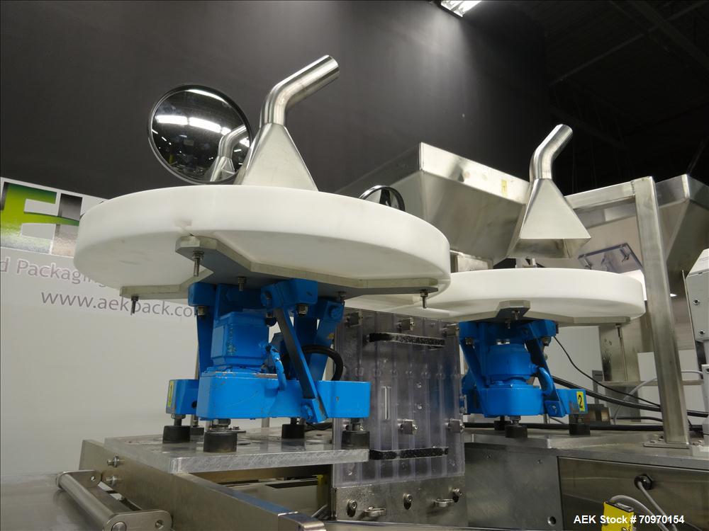 Used Wrap Ade Model V-612 Vertical Strip Packager