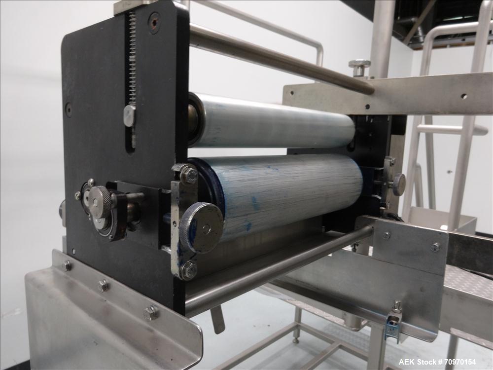 Used Wrap Ade Model V-612 Vertical Strip Packager