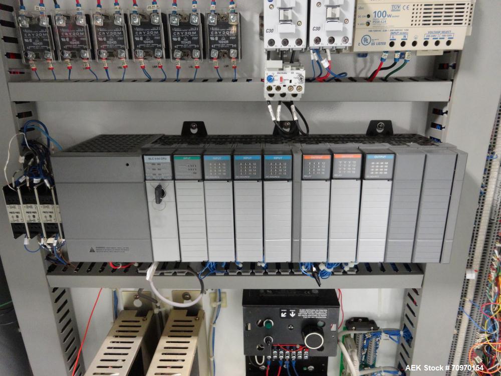 Used Wrap Ade Model V-612 Vertical Strip Packager
