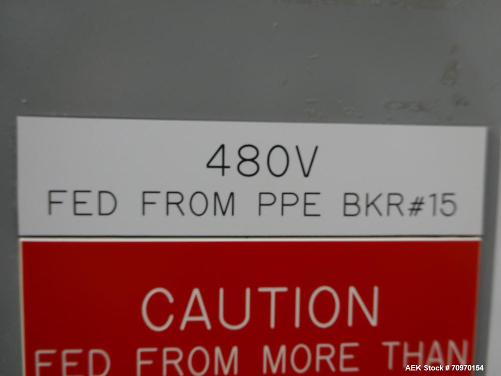 Used Wrap Ade Model V-612 Vertical Strip Packager