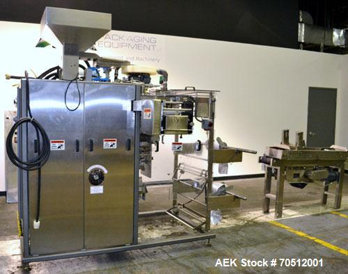 Used WrapAde Model VSP 6R2 Vertical Strip Packaging Machine