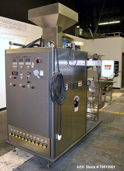 Used WrapAde Model VSP 6R2 Vertical Strip Packaging Machine