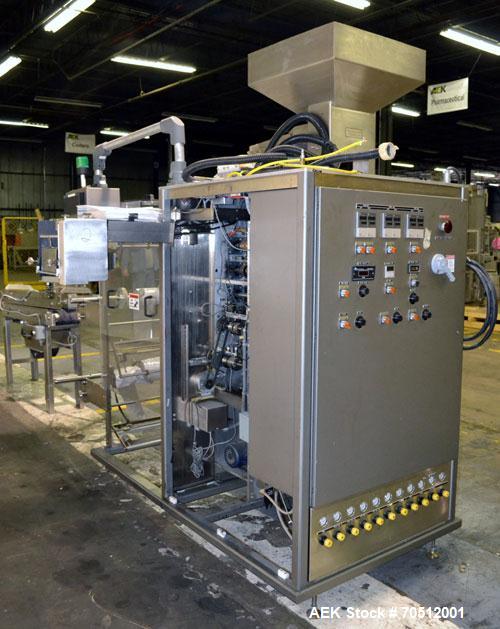 Used WrapAde Model VSP 6R2 Vertical Strip Packaging Machine