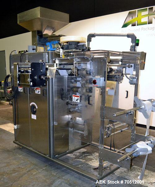 Used WrapAde Model VSP 6R2 Vertical Strip Packaging Machine