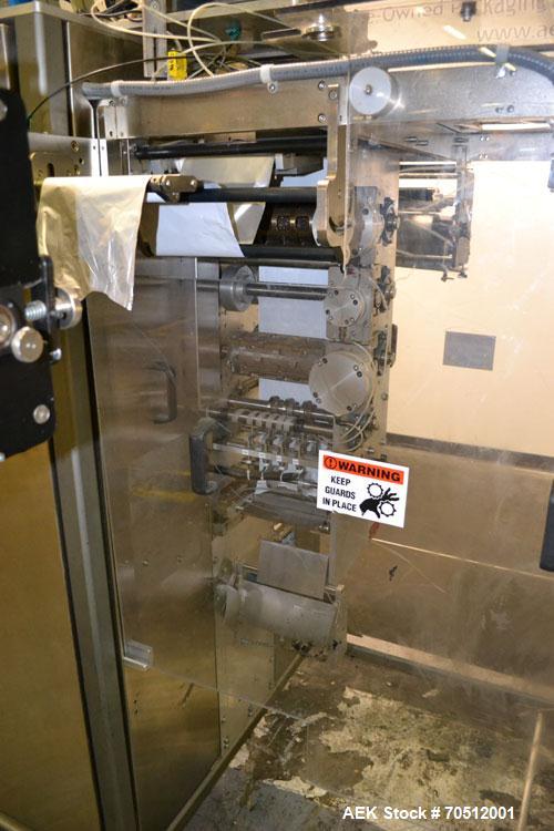 Used WrapAde Model VSP 6R2 Vertical Strip Packaging Machine