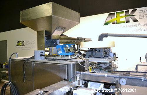 Used WrapAde Model VSP 6R2 Vertical Strip Packaging Machine