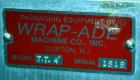 Used- Wrap Ade Model TT4 Vertical Strip Packaging Machine