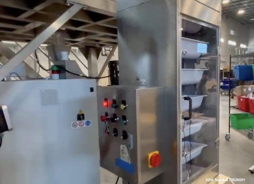 Used Mars 16S VFFS Packaging Machine with Multi-Head Scale & Printer – High-Speed Vertical Form Fill Seal System