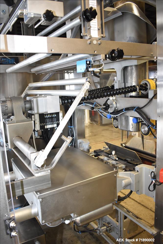 Used Bosch Model SVB3600RB Vertical Form Fill Seal Pouch Machine with Combinati