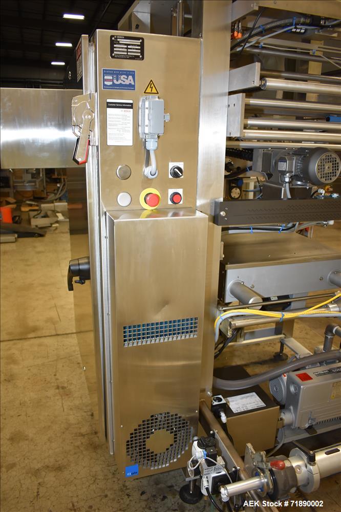 Used Bosch Model SVB3600RB Vertical Form Fill Seal Pouch Machine with Combinati
