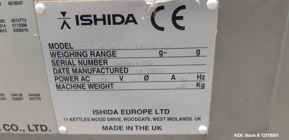 Used-Bosch/Ishida Bagging Line