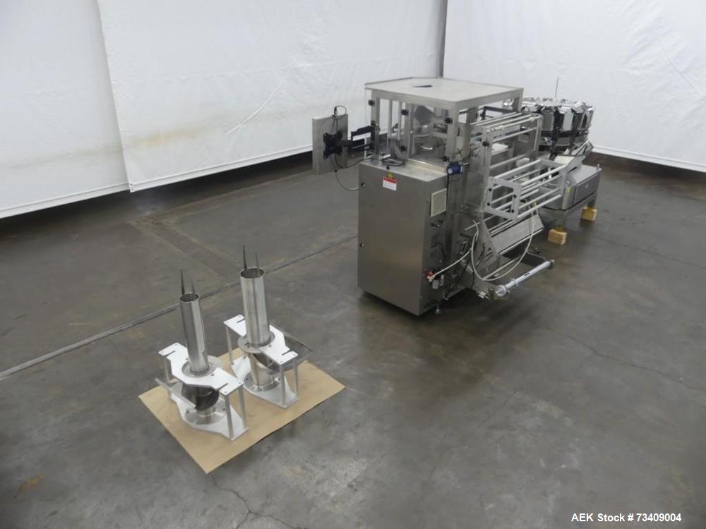 Used CF-102L Vertical Form Fill & Seal | 14 Head CCW | Gravity Metal Detector