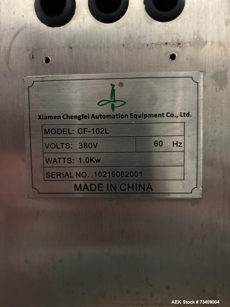 Used CF-102L Vertical Form Fill & Seal | 14 Head CCW | Gravity Metal Detector