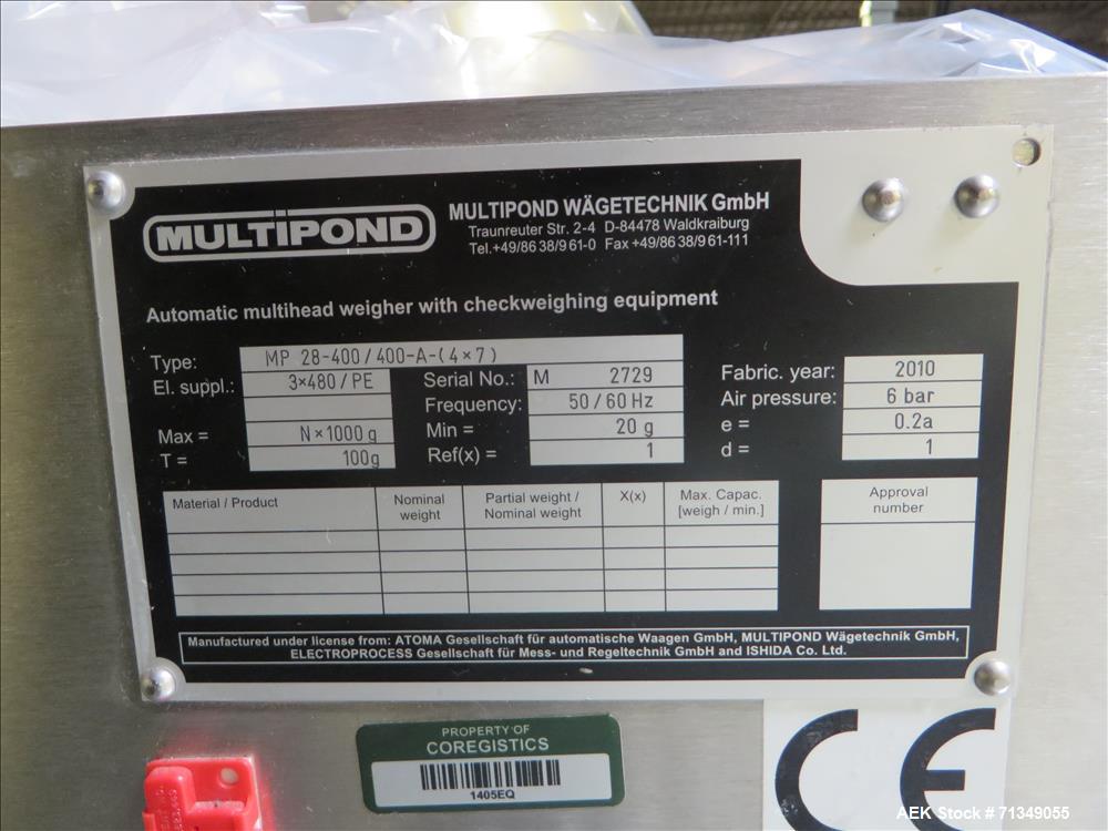 Used GEA Smartpacker Twin C High Speed Form Fill Seal Machine