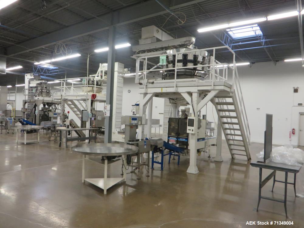 Used Hayssen Ultima CMB12-16 Vertical Form Fill Seal Packaging System