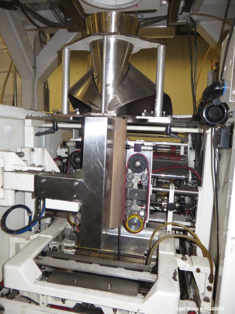 Used Hayssen Ultima CMB12-16 Vertical Form Fill Seal Packaging System