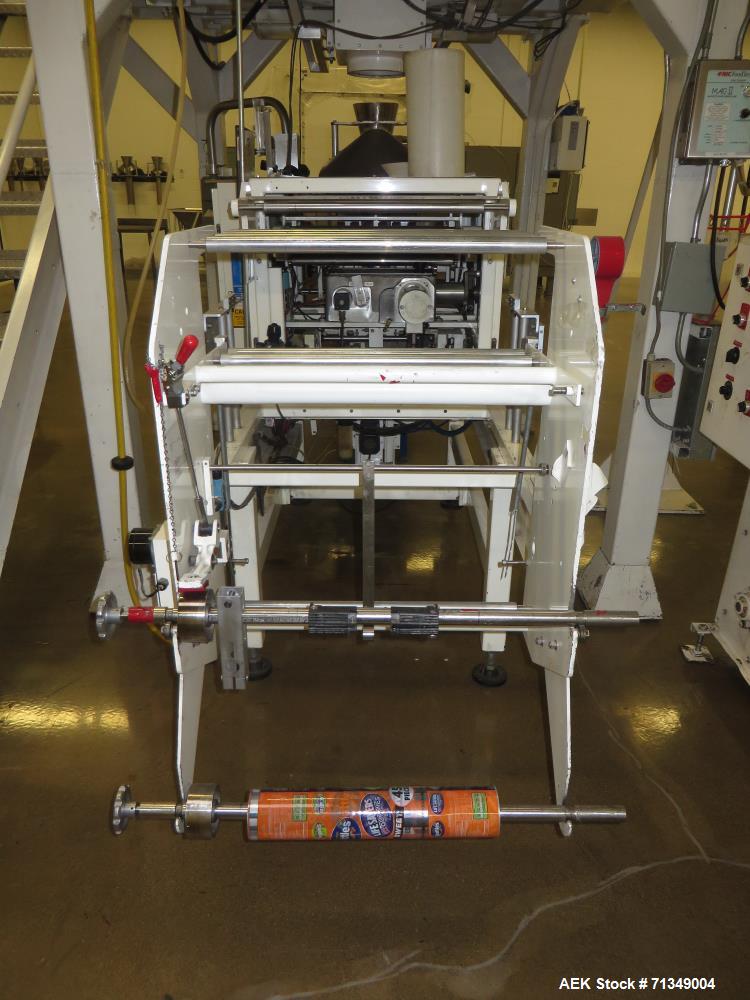Used Hayssen Ultima CMB12-16 Vertical Form Fill Seal Packaging System