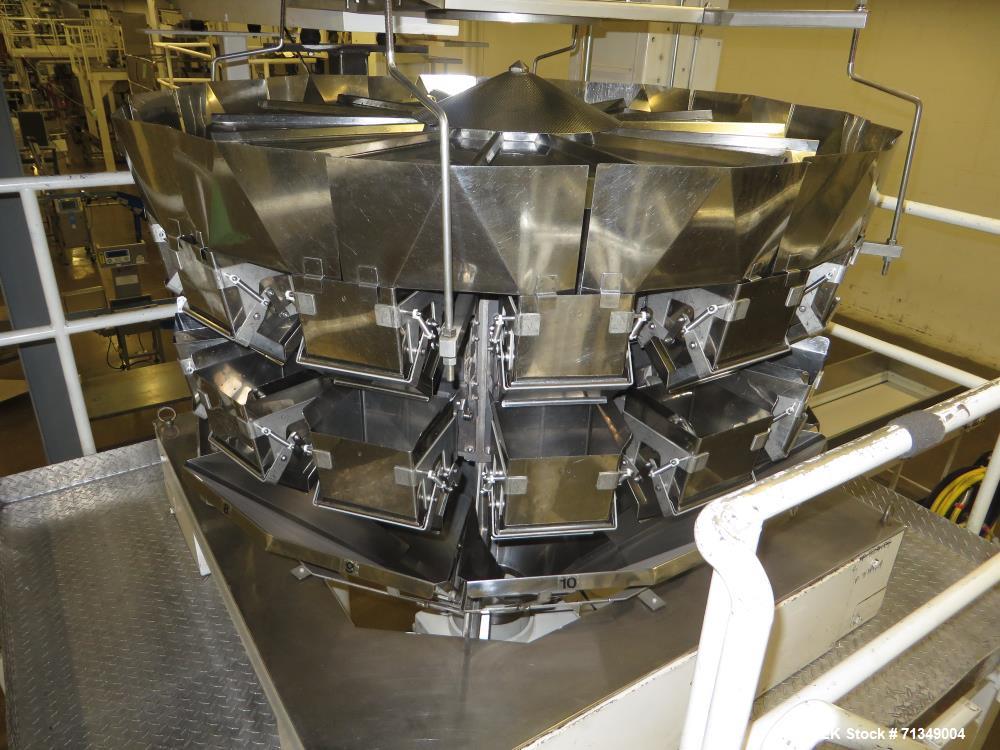 Used Hayssen Ultima CMB12-16 Vertical Form Fill Seal Packaging System