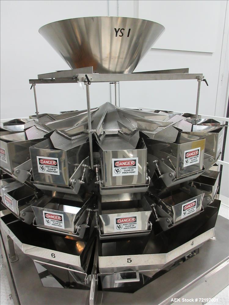 Used Hayssen Model SV-15-24HP Vertical Form Fill Seal Machine