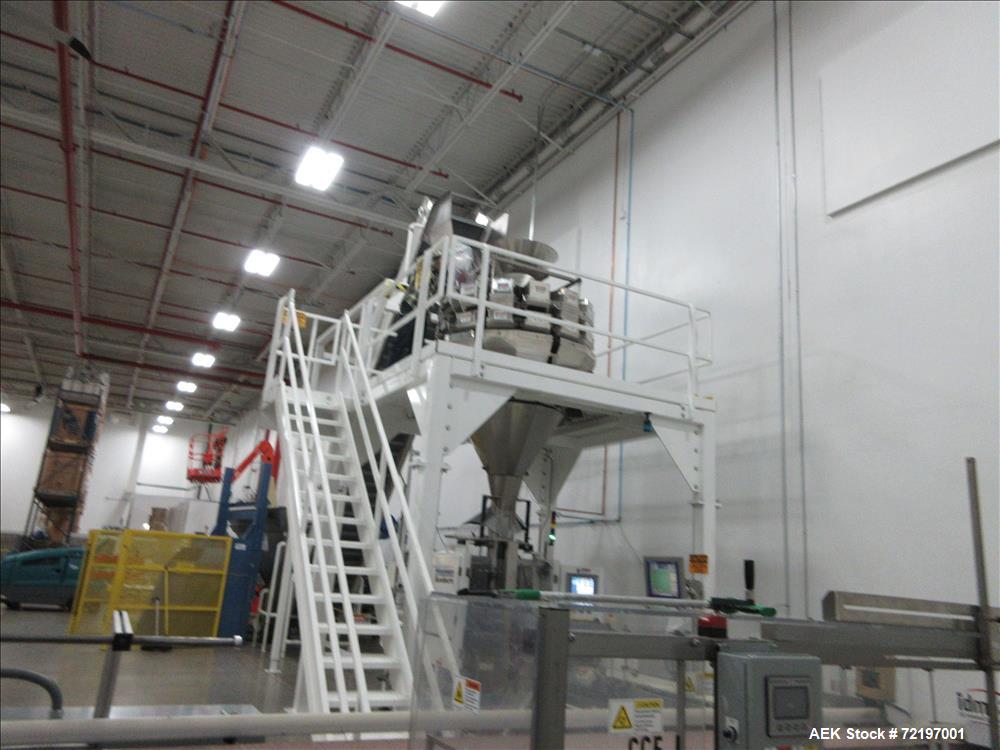Used Hayssen Model SV-15-24HP Vertical Form Fill Seal Machine