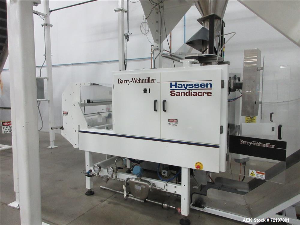 Used Hayssen Model SV-15-24HP Vertical Form Fill Seal Machine