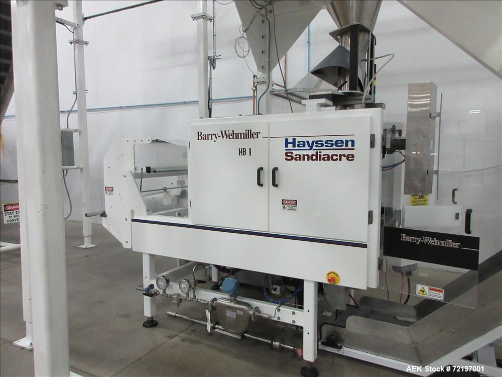 Used- Hayssen Model SV-15-24HP Vertical Form Fill Seal Machine