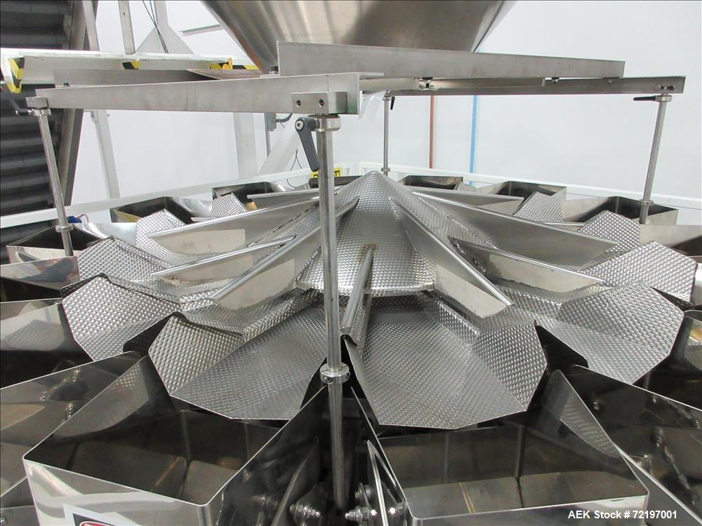 Used Hayssen Model SV-15-24HP Vertical Form Fill Seal Machine