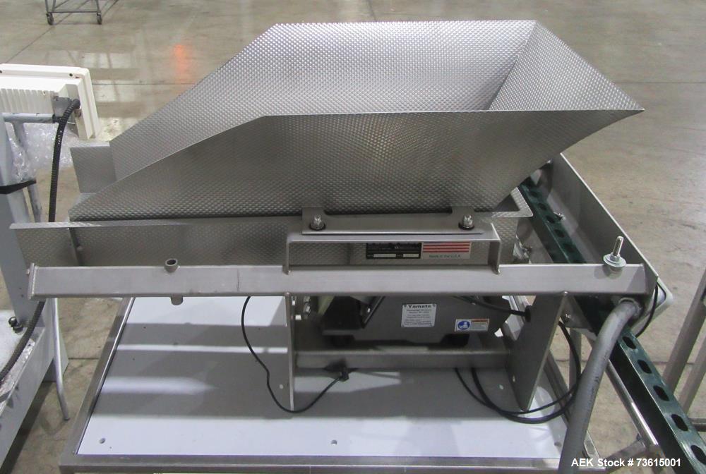 Used Hayssen Ultima 8-16 HPR Twin Tube VFFS Bagger with Ishida 16 Head Scale