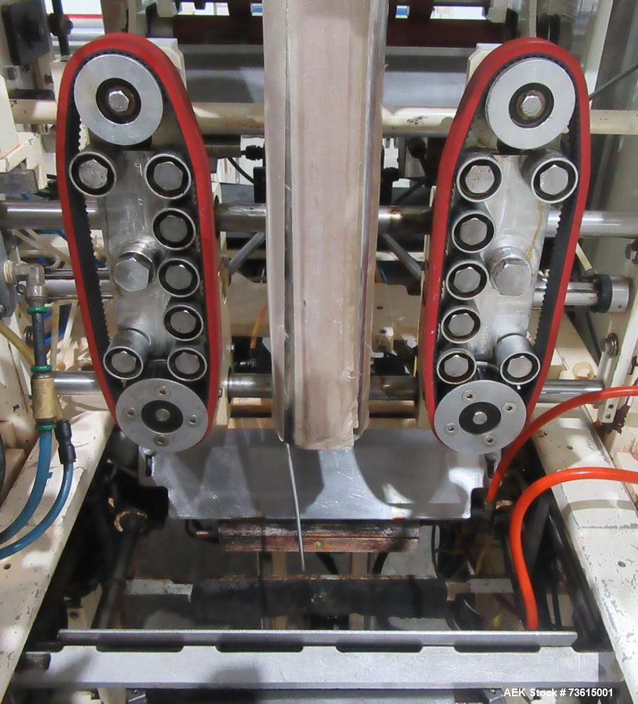 Used Hayssen Ultima 8-16 HPR Twin Tube VFFS Bagger with Ishida 16 Head Scale