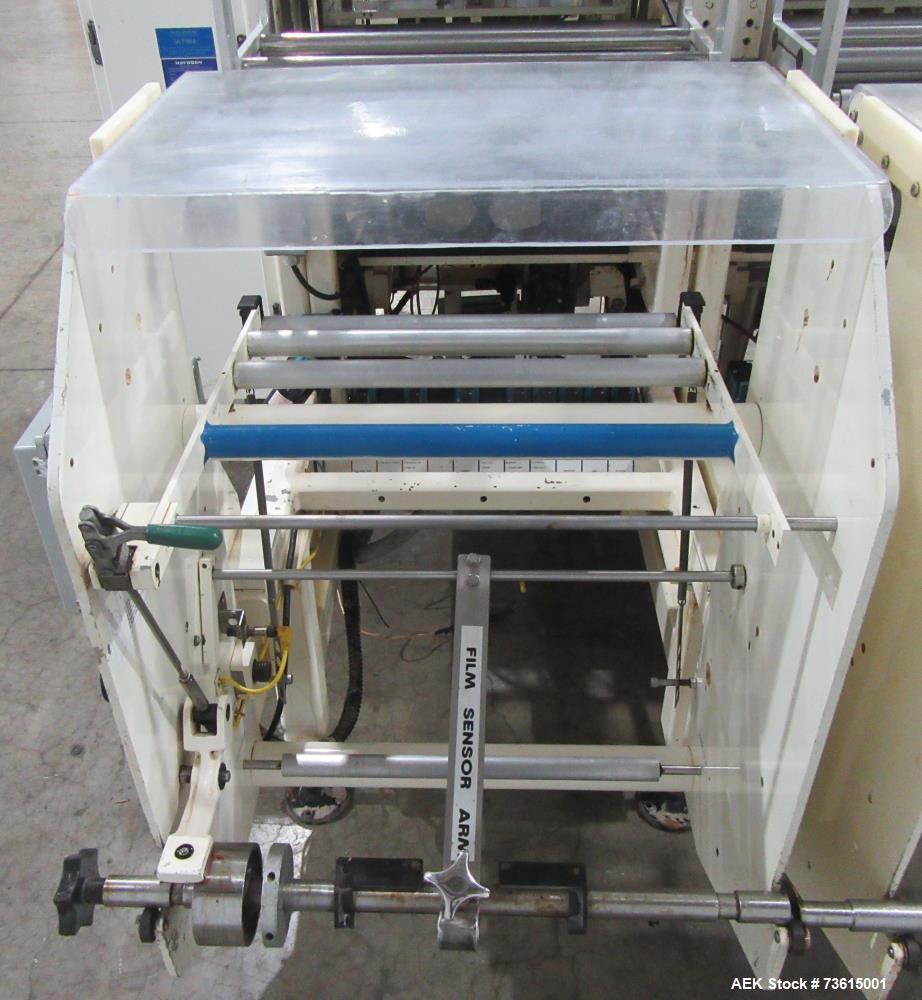 Used Hayssen Ultima 8-16 HPR Twin Tube VFFS Bagger with Ishida 16 Head Scale