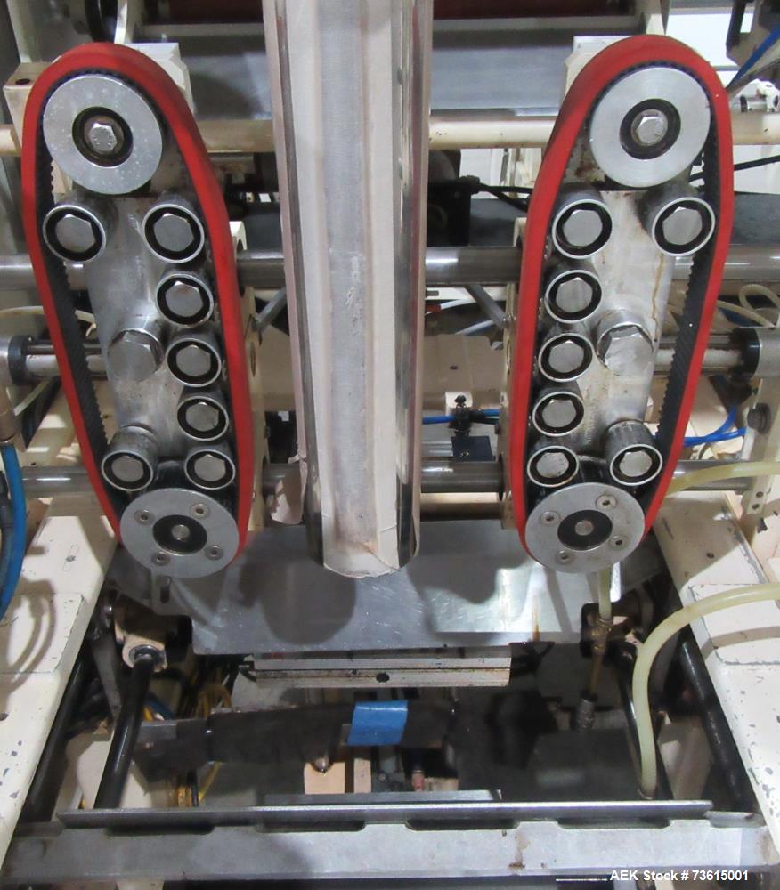 Used Hayssen Ultima 8-16 HPR Twin Tube VFFS Bagger with Ishida 16 Head Scale