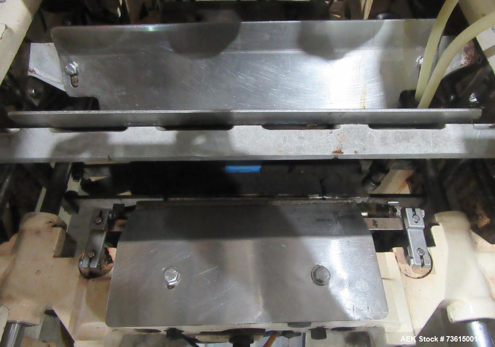 Used Hayssen Ultima 8-16 HPR Twin Tube VFFS Bagger with Ishida 16 Head Scale