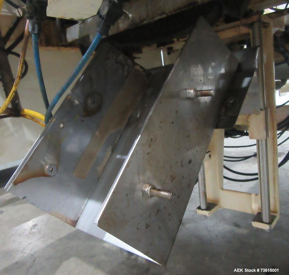 Used Hayssen Ultima 8-16 HPR Twin Tube VFFS Bagger with Ishida 16 Head Scale