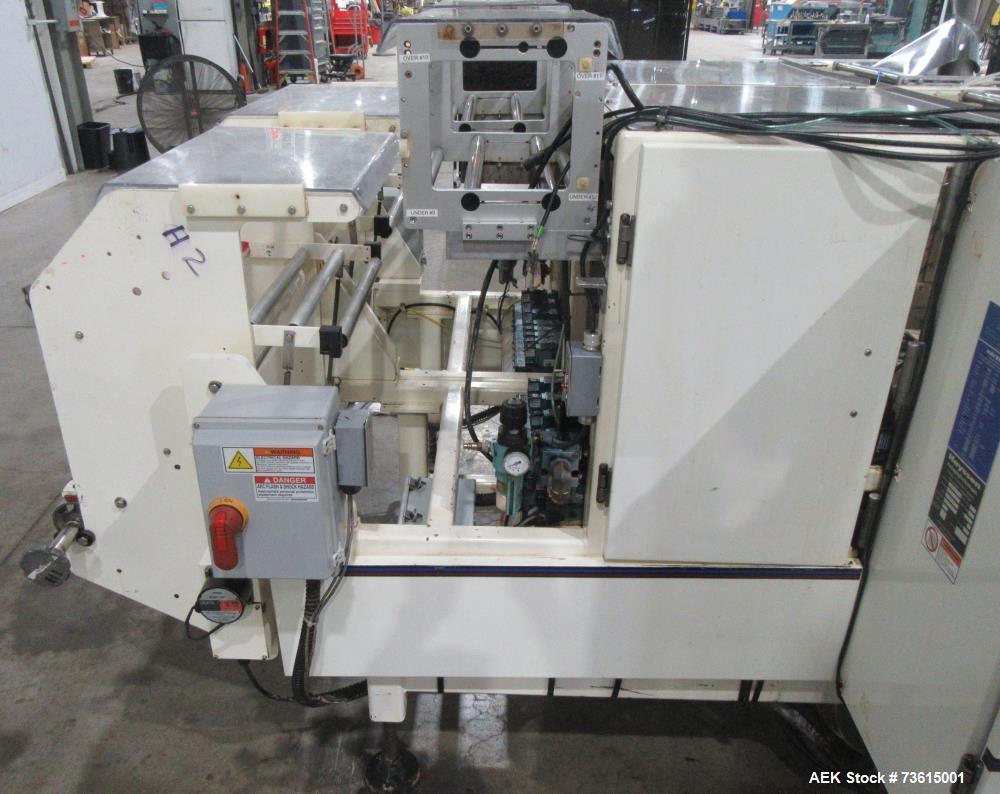 Used Hayssen Ultima 8-16 HPR Twin Tube VFFS Bagger with Ishida 16 Head Scale