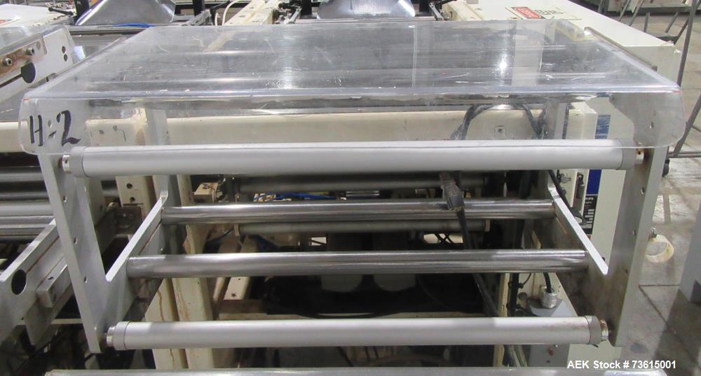 Used Hayssen Ultima 8-16 HPR Twin Tube VFFS Bagger with Ishida 16 Head Scale
