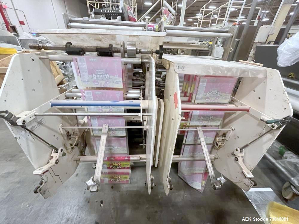 Used Hayssen Ultima 8-16 HPR Twin Tube VFFS Bagger with Ishida 16 Head Scale