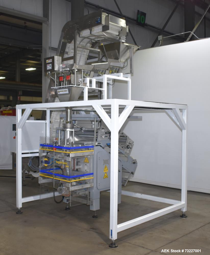 Buy Used Ilapak VFFS Packaging Machine – Candy Line, Recloseable Tape & Date Coder