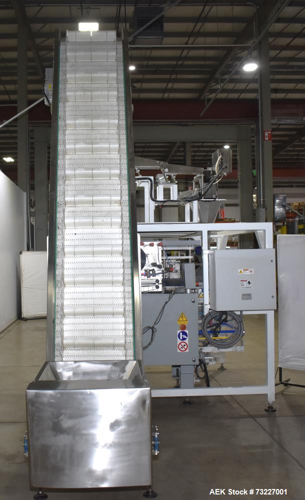 Buy Used Ilapak VFFS Packaging Machine – Candy Line, Recloseable Tape & Date Coder