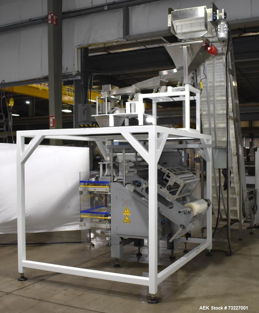 Buy Used Ilapak VFFS Packaging Machine – Candy Line, Recloseable Tape & Date Coder